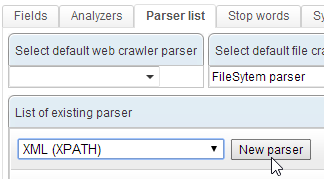 Create new parser